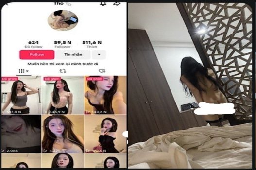 Sex Tiktoker đi địt nhau với fan sung sướng